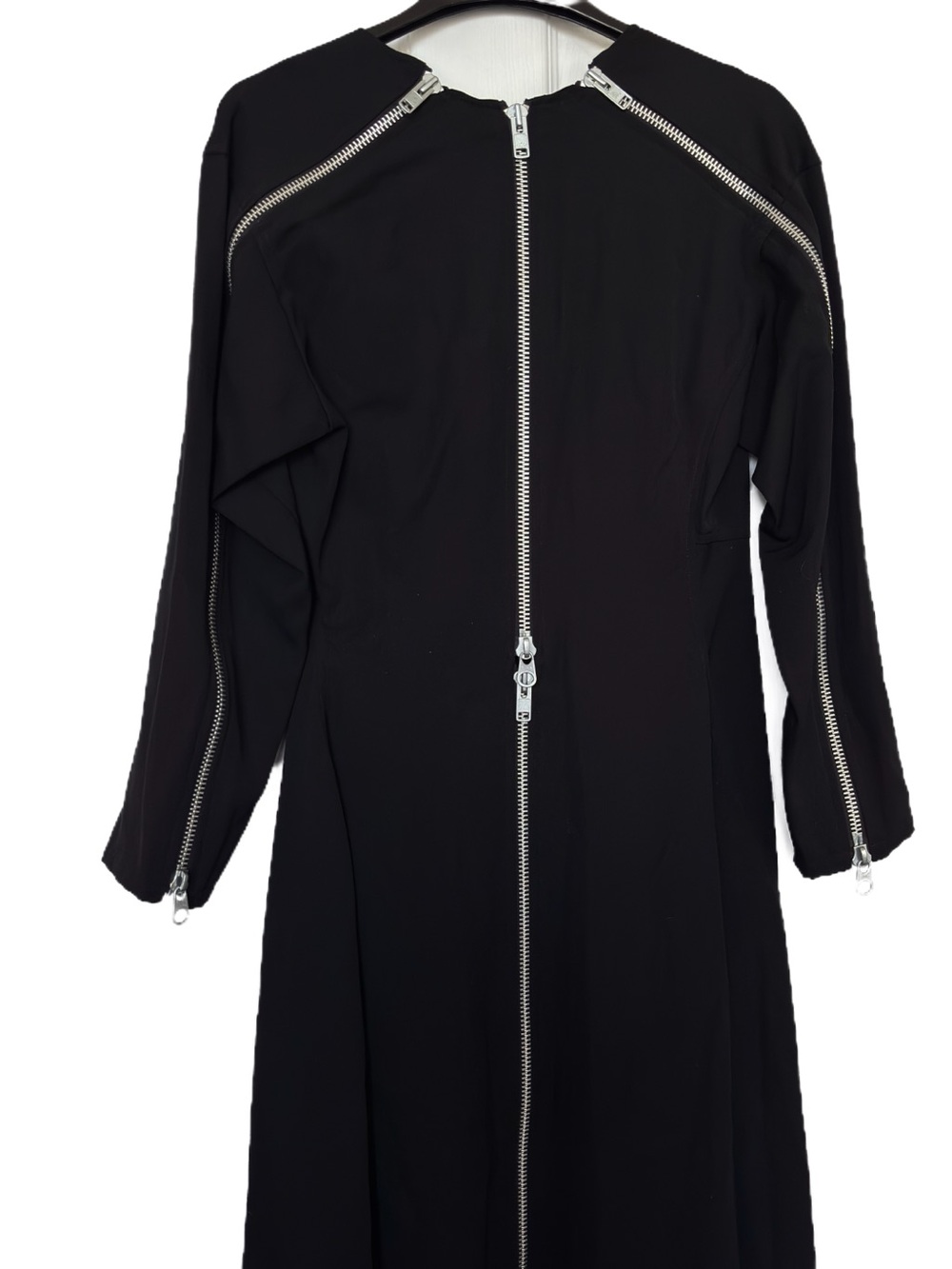 Yohji Yamamoto Vintage Black Convertible Long Coat Maxi Dress NWT Size Small - Picture 7 of 16
